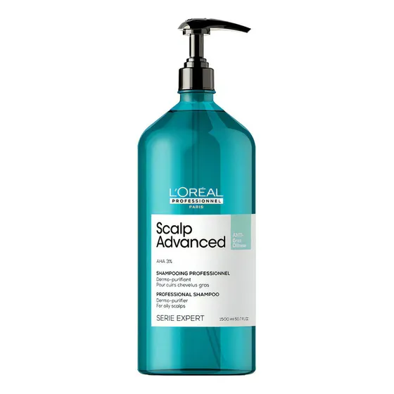 Shampoo Anti Oleosidad Scalp Advanced L´Oréal Pro 1500 ml