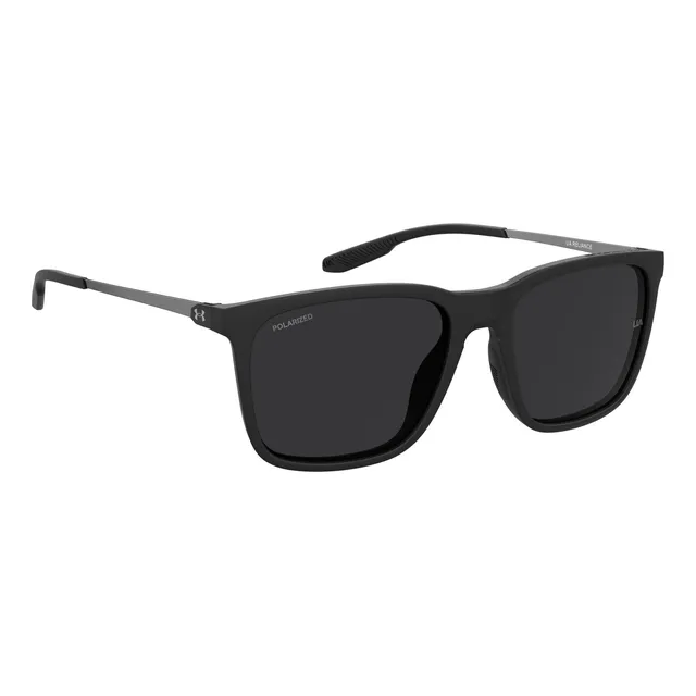 Lentes Under Armour Reliance Matte Black - Grey Polarized