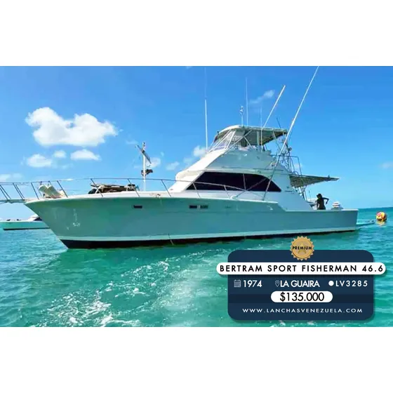 Yate Bertram Sport Fisherman 46.6 Lv3285