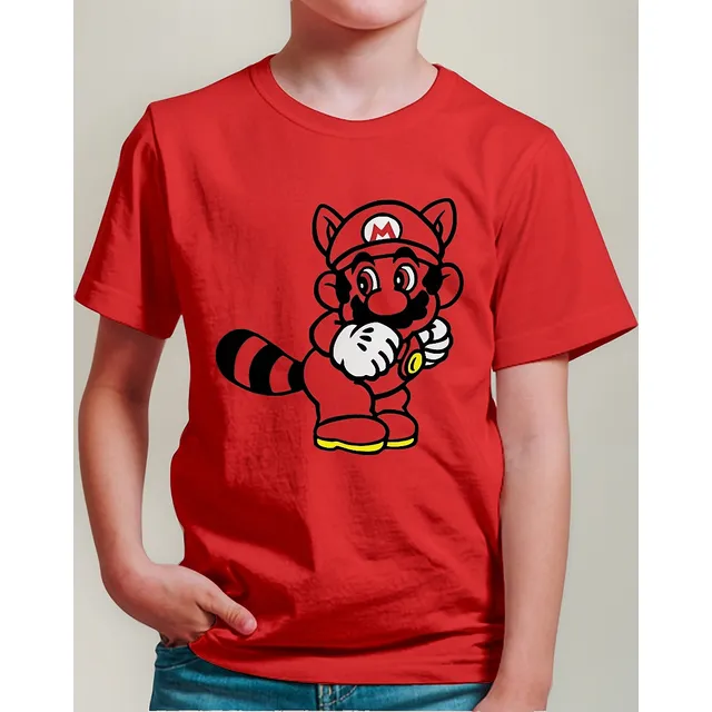 Polo Niño Mario Bros D1183