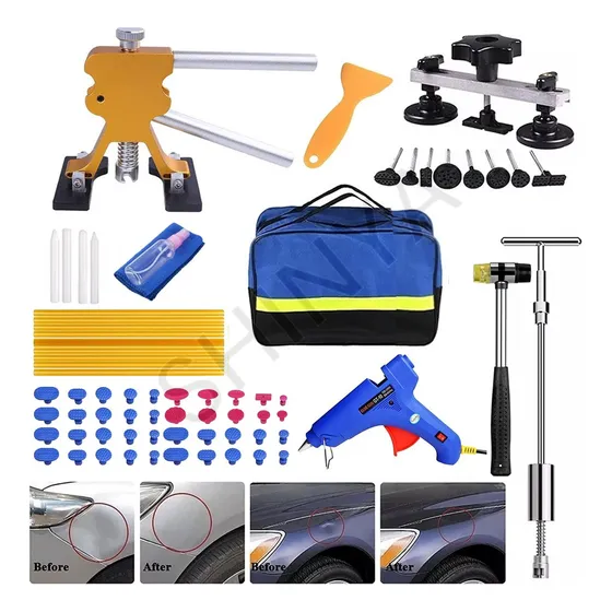 Kit Desabollador Auto P/ventosa Reparación Abolladuras 71pcs