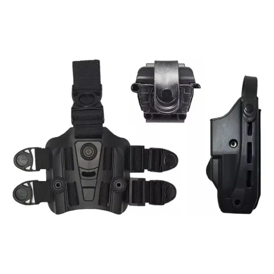 Coldre Perna P/pistola Taser Spark Condor + Porta Carregador