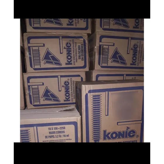 Vasos Conicos Parafinados