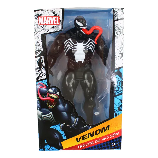 Venom Figura Acción Spiderman Black Symbiote Juguete Niños