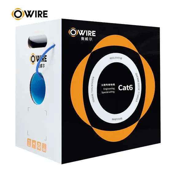 Bobina Cable De Red Utp Categoria 6 100mt Internet Red Cctv