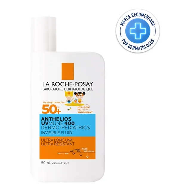 Protector Solar Niños Anthelios UV Mune 400 Fluid FPS 50