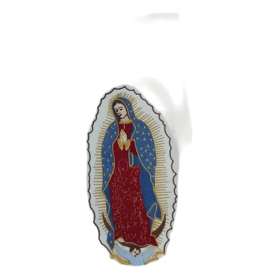 Casulla Sacerdotal C/estolbeige Bordada Virgen De Guadalupe 
