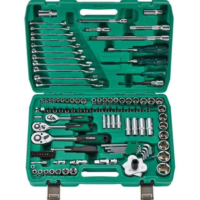 Juego De Herramientas Reparación De Automóviles JL-121 Stanew 121pz