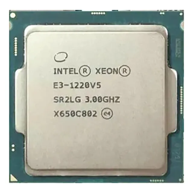 Intel Xeon E3-1220 V5 4 Núcleos, 4 Hilos, 3 Ghz 80 W
