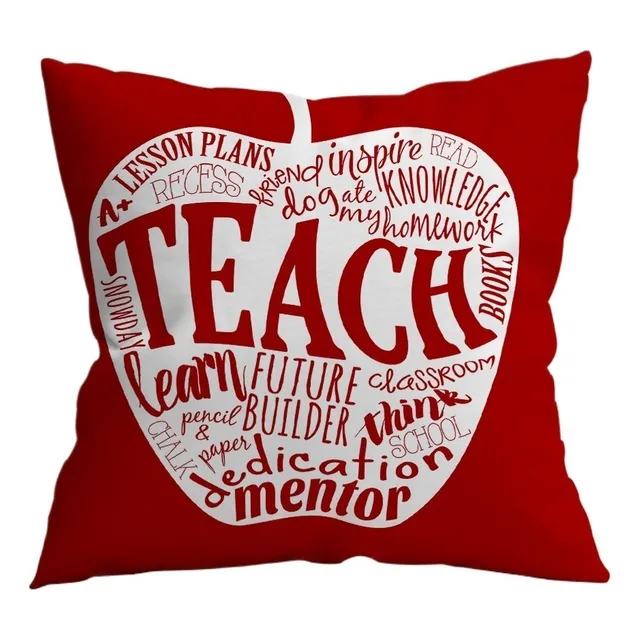 2 Fundas De Almohada Regalo Del Día Del Profesor,a