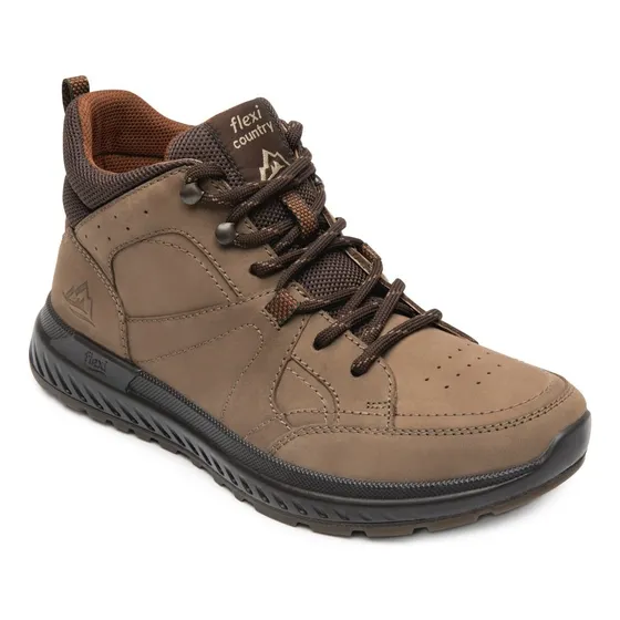 Botín Flexi Country Outdoor Hombre 403016 Arena Cintas Piel