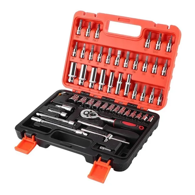 Caja De Herramientas / Dados / Ratchet 53 Piezas Cod 2854