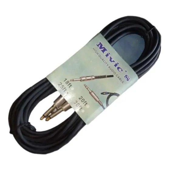 Cable Plug Plug De 7.5mts Marca Mivics 25ft 