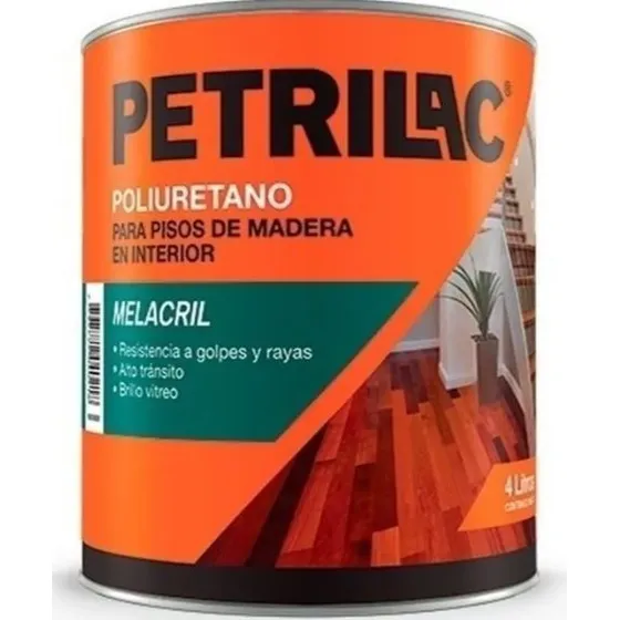 Melacril 10 Lts Plastificador Poliuretanico Petrilac Laca +e