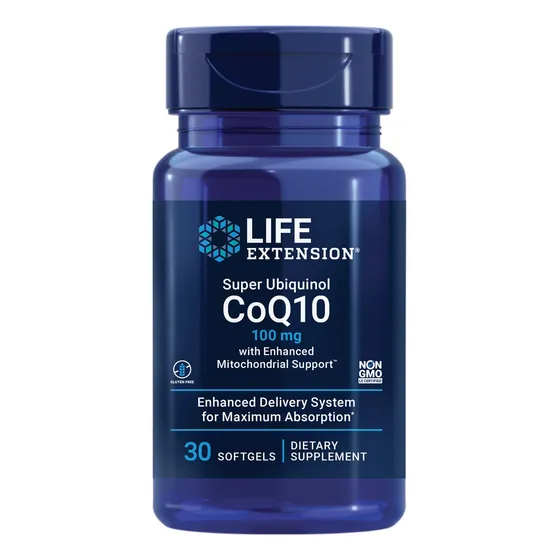 Suplemento Life Extension Super Ubiquinol Coq10 100 Mg