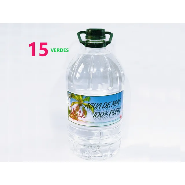 Agua De Mar Embotellada 100% Pura  5 Litros