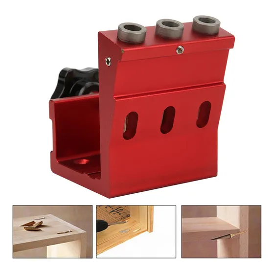 Guía For Perforar Uniones Ocultas En Madera