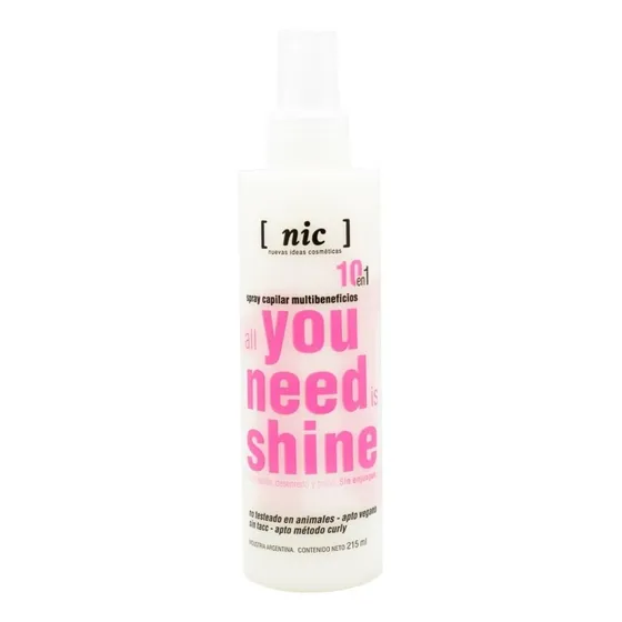Nic All You Need Is Shine Acondicionador 10 En 1 Brillo Pelo