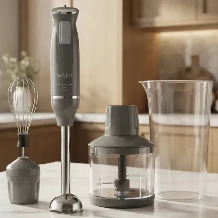 Mixer Power Inox 3 Em 1 600w Elgin Lunar -
