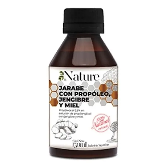 Jarabe Con Propóleo Jengibre Y Miel Nature