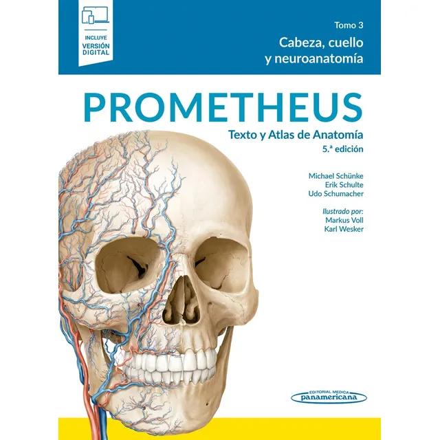 Prometheus. Texto Y Atlas De Anatomía Ed.5 Tomo 3. Cabeza