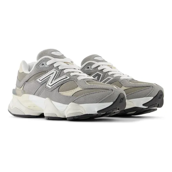 Tenis Deportivos New Balance Original 9060 Gris Para Niños