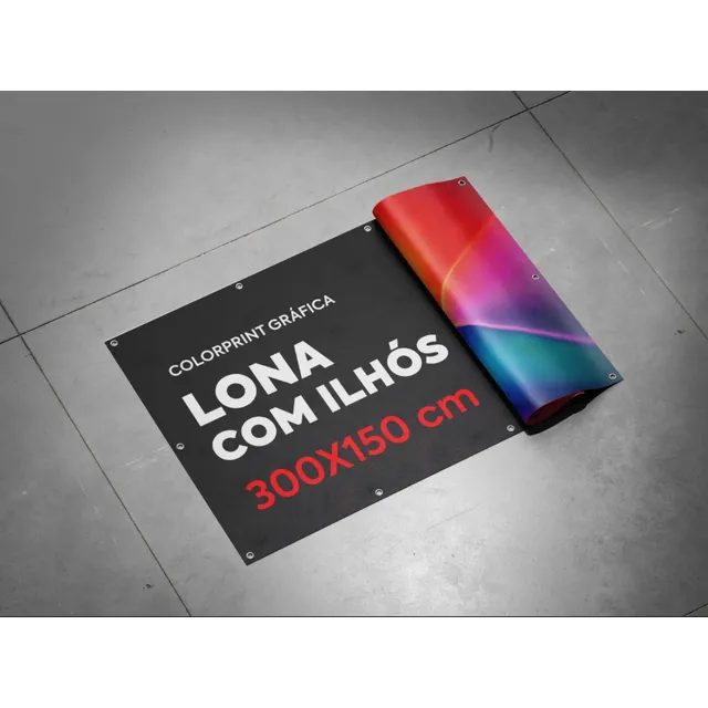 Lona Personalizada 1x1m  Impressão Em Alta Qualidade