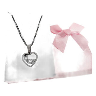 Collar Dije Corazon Estetoscopio Estuche Completo Collar Dije Corazon Estetoscopio Estuche Completo