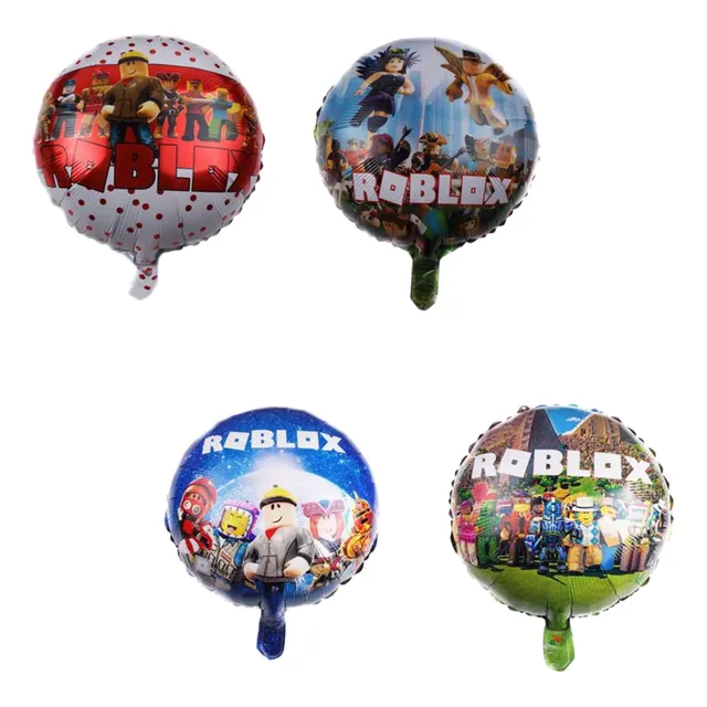 Cuatro Globos Redondos Roblox