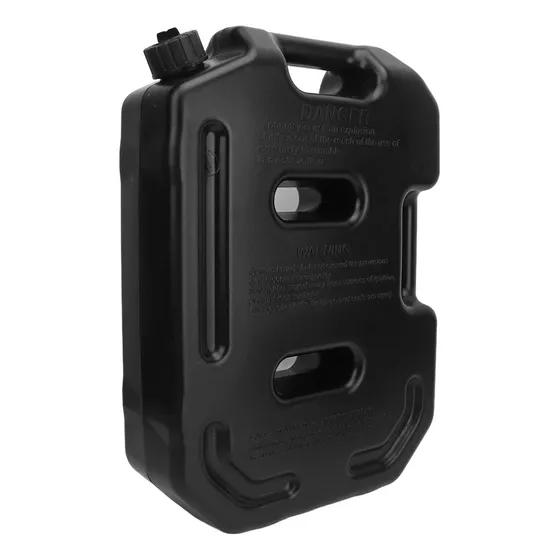 Bidon Plano Tanque De Gasolina 10 Lts Negro