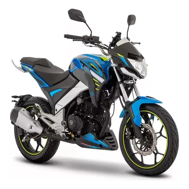 Moto Italika Ft250 Gts Azul Preguntar Antes De Comprar!
