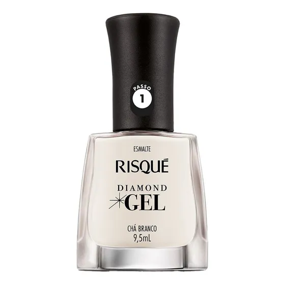 Esmalte Risqué Efecto Gel Chá Branco 9.5 Ml
