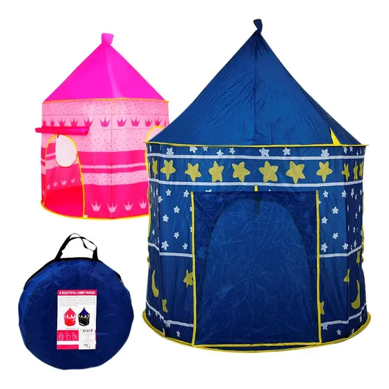 Carpa Castillo Infantil Niña Niño Mosquitero Suelo Y Bolso