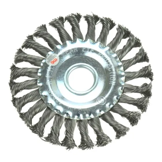 Disco Plano De Alambre Trenzado 5 Pulgadas X 7/8 Total