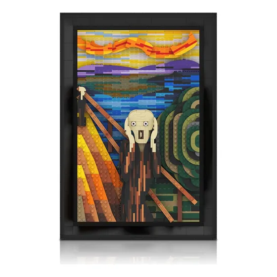 Uroint The Scream Juego De Bloques De Construcción: Juego De