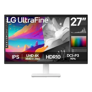 Monitor LG 27us500 Ips Uhd 4k 27 Ultrafine 5ms 60hz Color Blanco/negro
