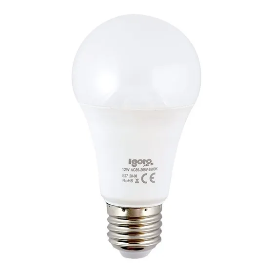  Bombillo Led Ahorrador E-27 12w 65k Igoto 