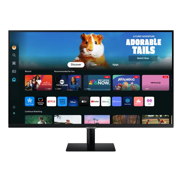 Monitor Inteligente M5 De 32''. Streaming Tv Ecosistema Sma Color Black