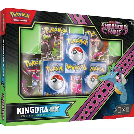 Pokemon Shrouded Fable Kingdra Ex Special Box Inglés