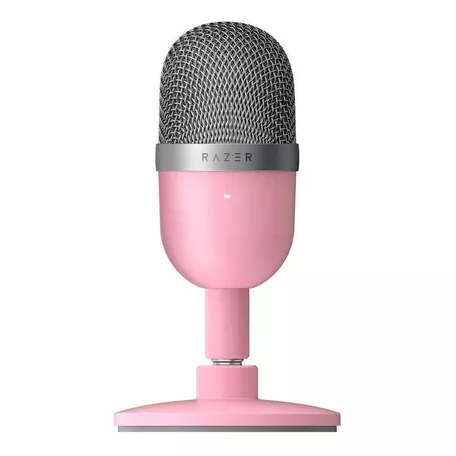 Micrófono Razer Seiren Mini Condensador  Supercardioide Rosa Cuarzo