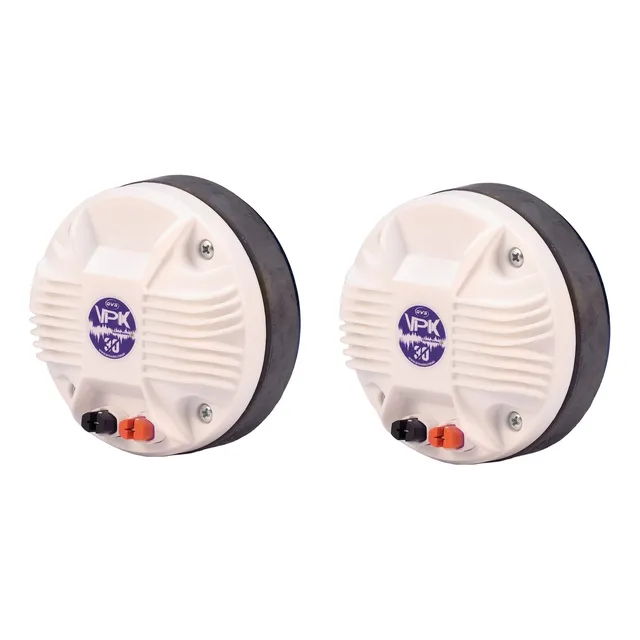 2 Corneta Qvs 30vpk 120w Rms 8 Ohms Titanio Drive Ti