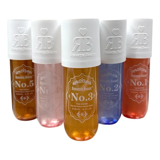 Set 5 Brumas Shimer Splash Dupe  Sol De Janeiro 250ml