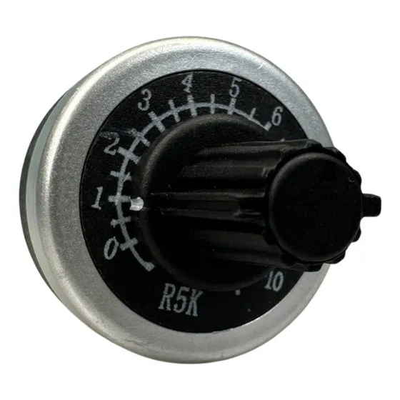 Potenciometro P/ Inversor De Frequencia 22mm 10k Escala 0-10