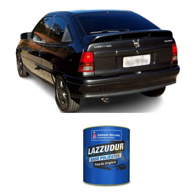 Tinta Automotiva Poliester Cinza Bartok Met Gm 900ml