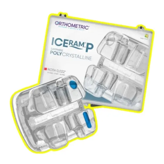 Braquete Aparelho Iceram P Roth 022 Estético Orthometric