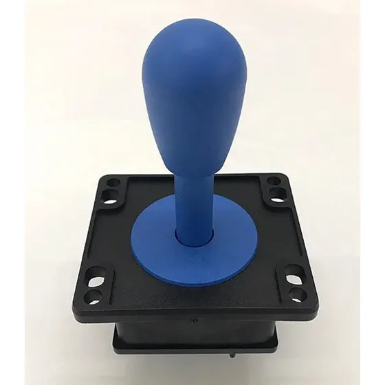 Manche Joystick  Comando Fliperama Pegasus Com Micro Azul