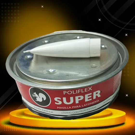 Masilla Para Latonería Con Secante 1/4 Galon Poliflex