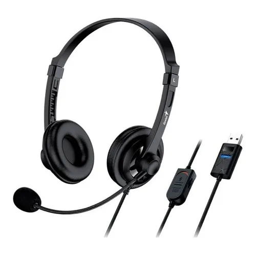Audífono Genius Con Micrófono Hs-230u Usb 