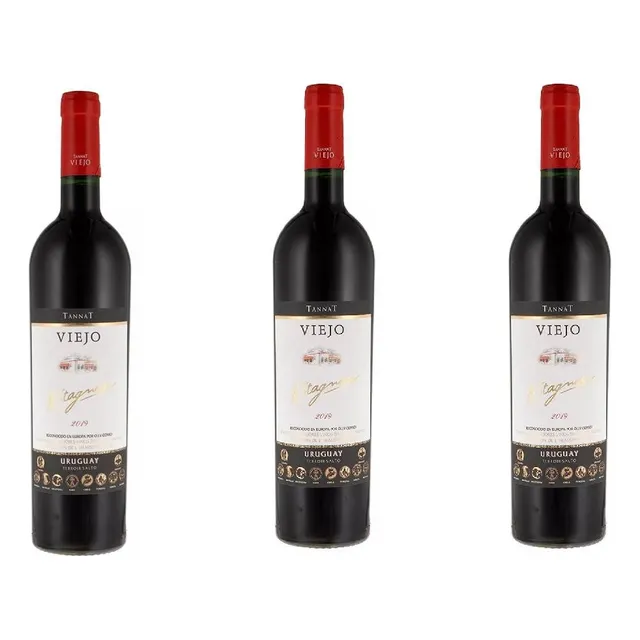 Combo X3 Vino H. Stagnari Tannat Viejo 750ml Tinto Febo