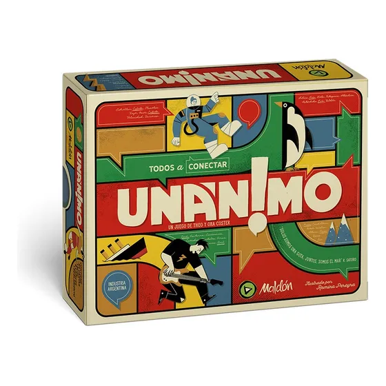 Juego De Mesa Para Juntadas Y Familia Unánimo De Maldón